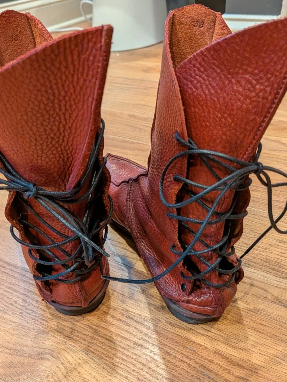 Trippen medieval laced boot, EU38/US8